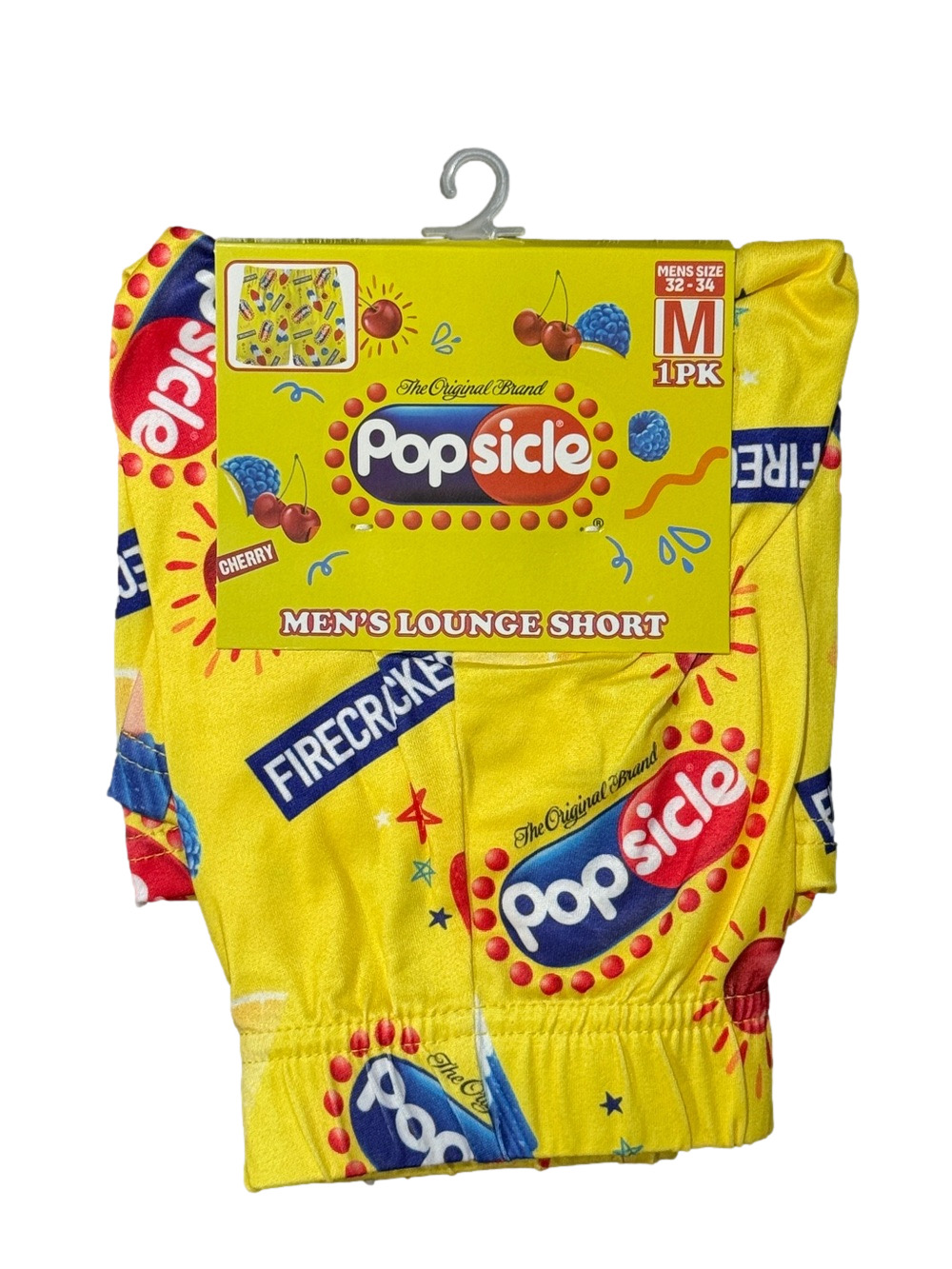 Mens Firecracker Popsicle Licensed Lounge Shorts - Size Medium - NWT